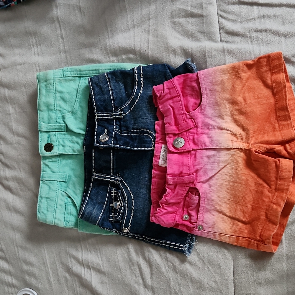 3 Girls Size 4/5 Jean Shorts